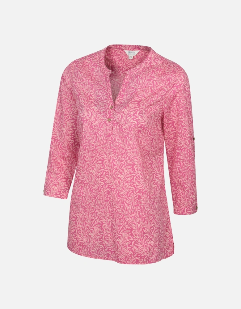 Womens/Ladies Petra Floral 3/4 Sleeve Shirt