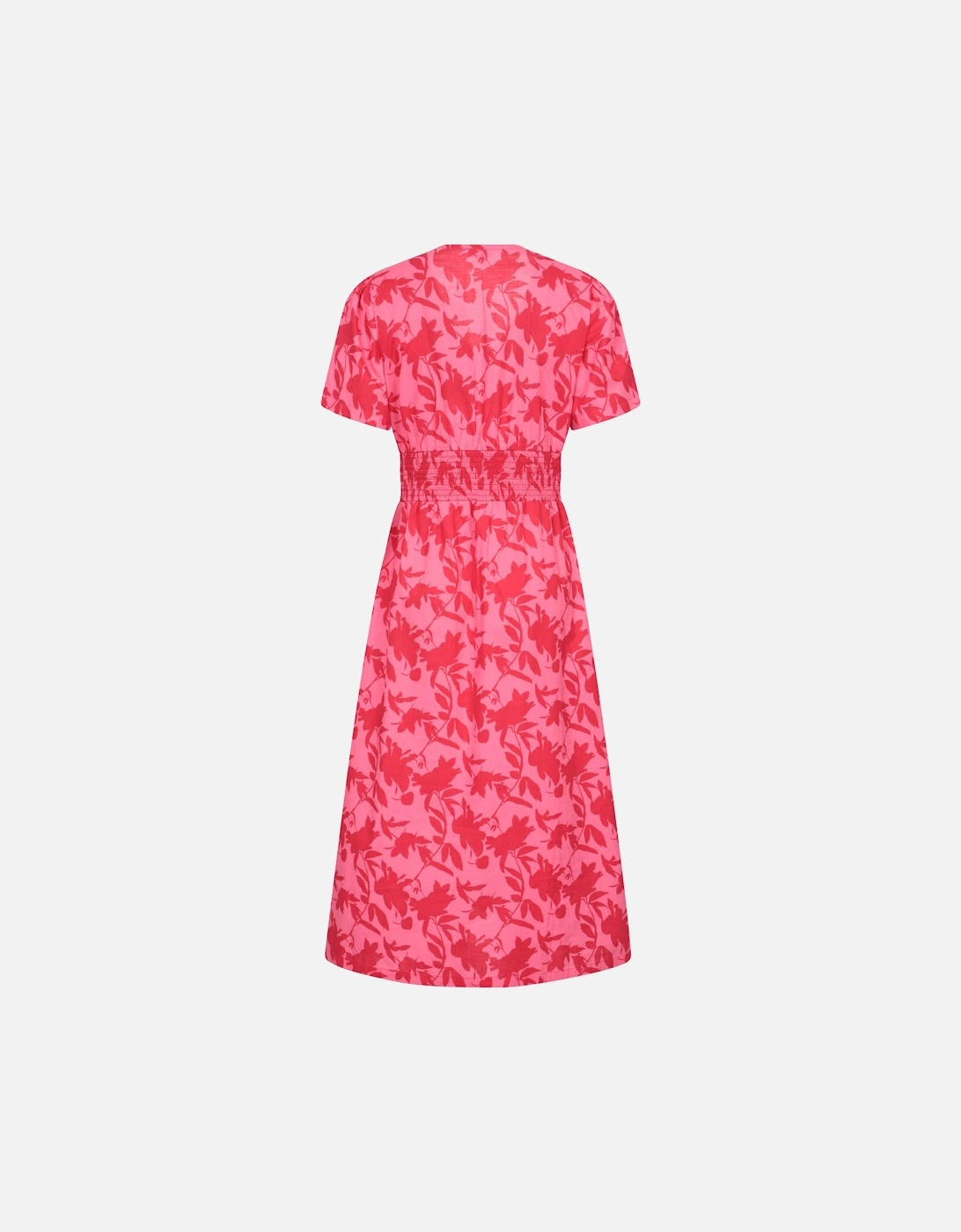 Womens/Ladies Riviera Floral Button Midi Dress