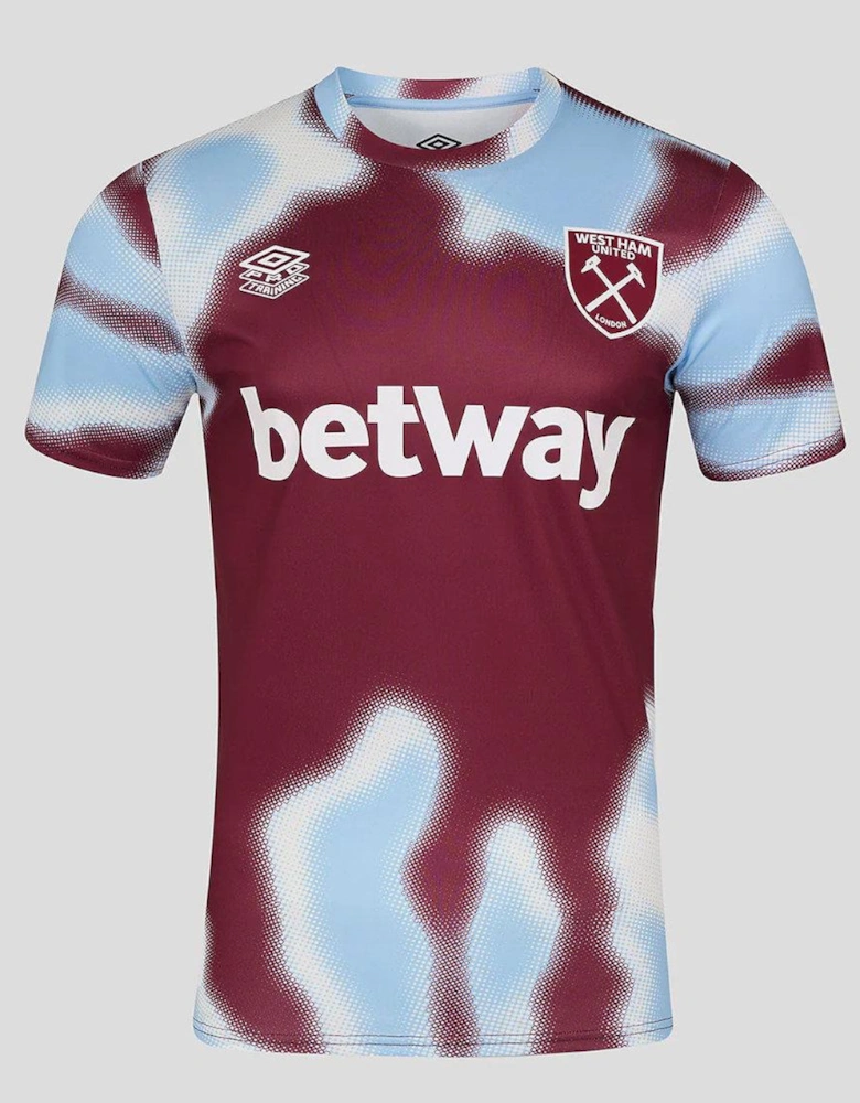 Mens 24/25 West Ham United FC Warm Up Jersey