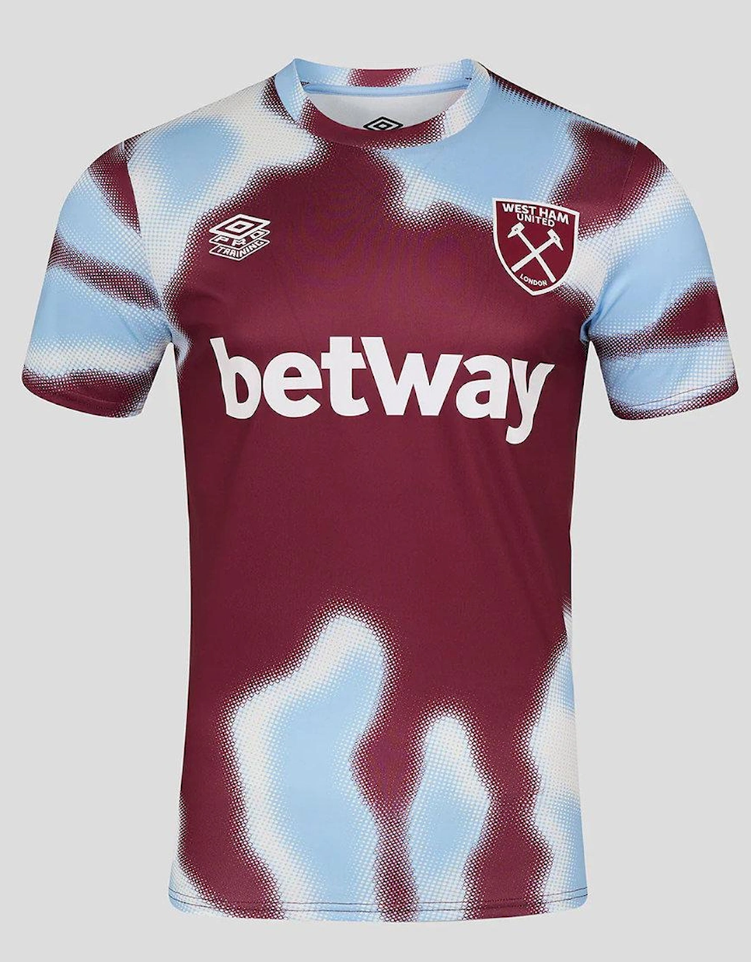 Mens 24/25 West Ham United FC Warm Up Jersey, 2 of 1