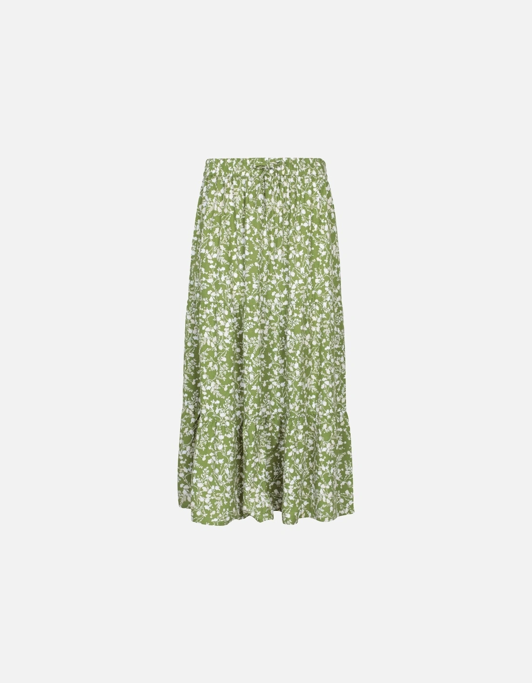 Mountain Warehouse Women's Green / Palermo Tiered Midi Skirt  12 Size 12 Uk