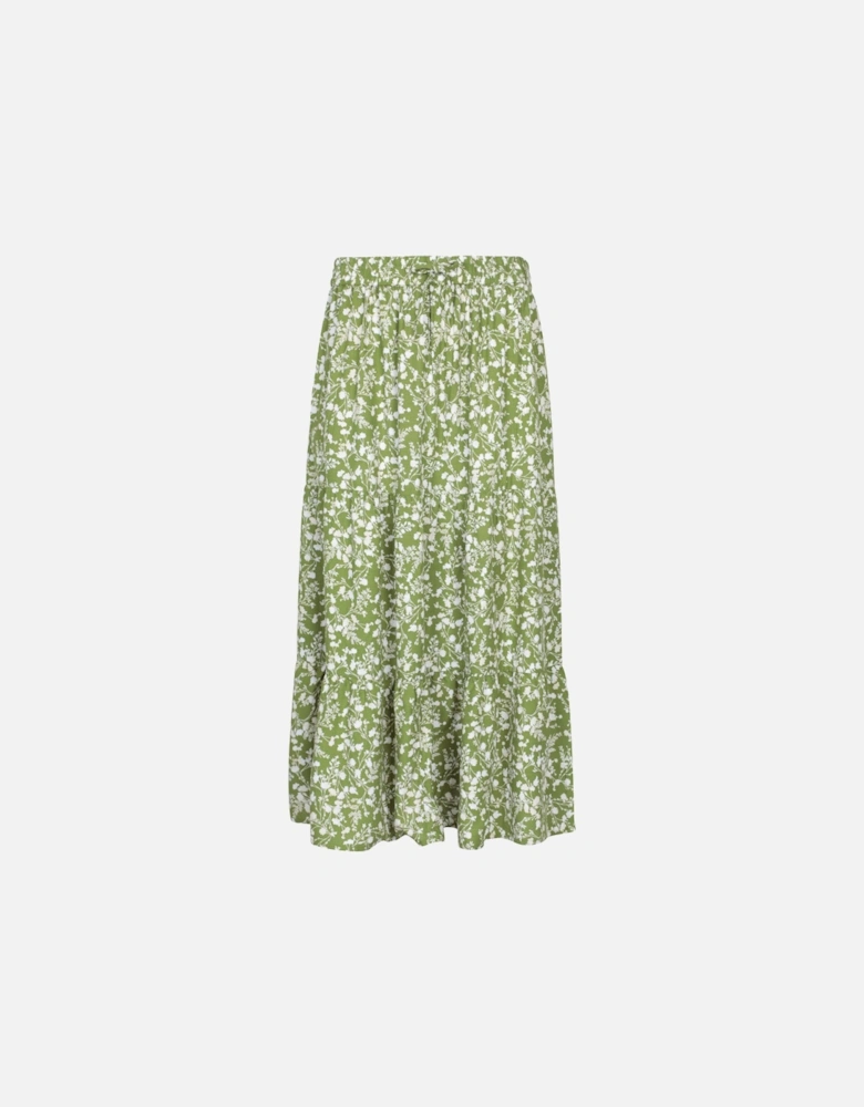 Womens/Ladies Palermo Tiered Midi Skirt