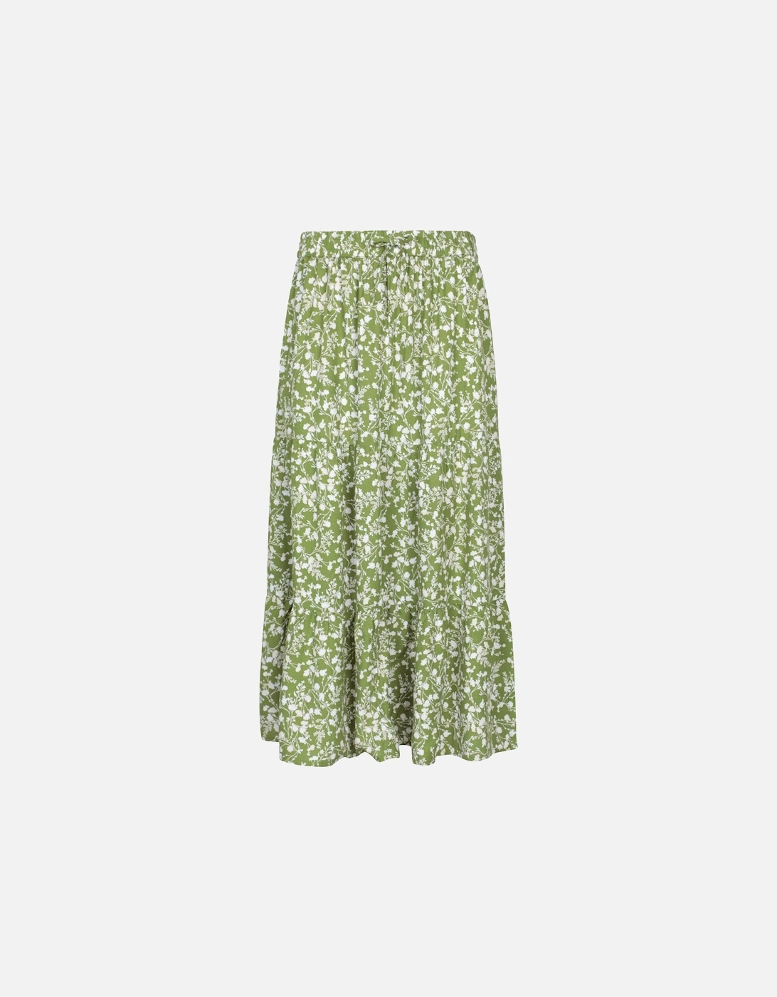 Womens/Ladies Palermo Tiered Midi Skirt