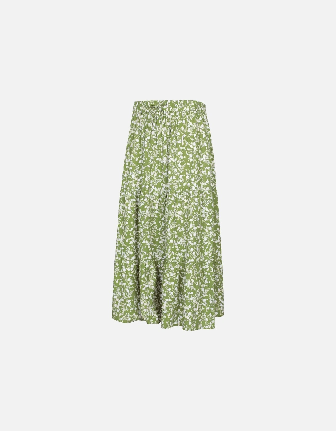 Womens/Ladies Palermo Tiered Midi Skirt
