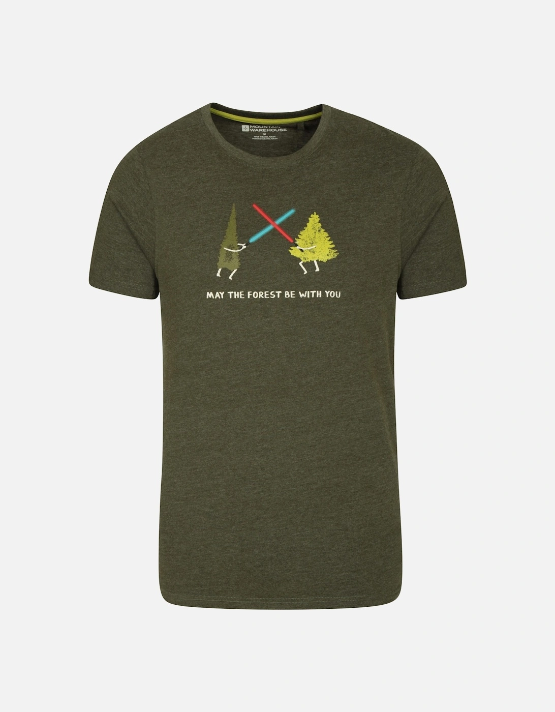 Mens May The Forest Be With You T-Shirt, 6 of 5