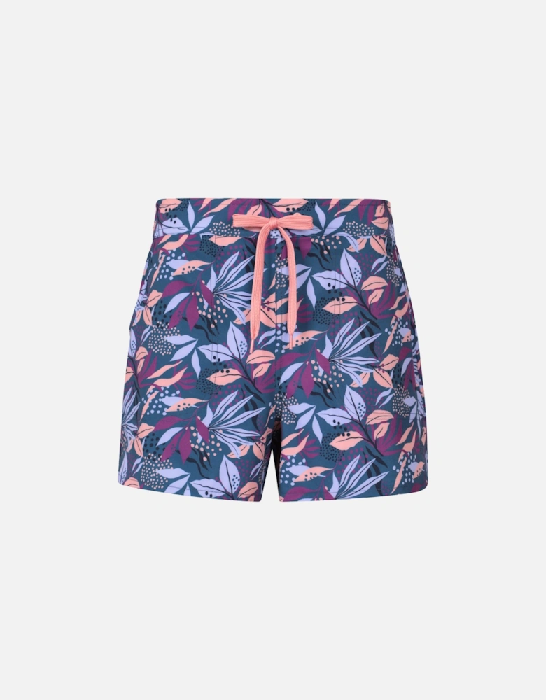 Womens/Ladies Stretch Patterned Boardshorts