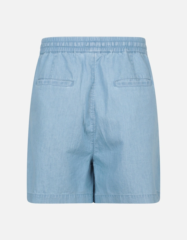 Womens/Ladies Astra Chambray Shorts