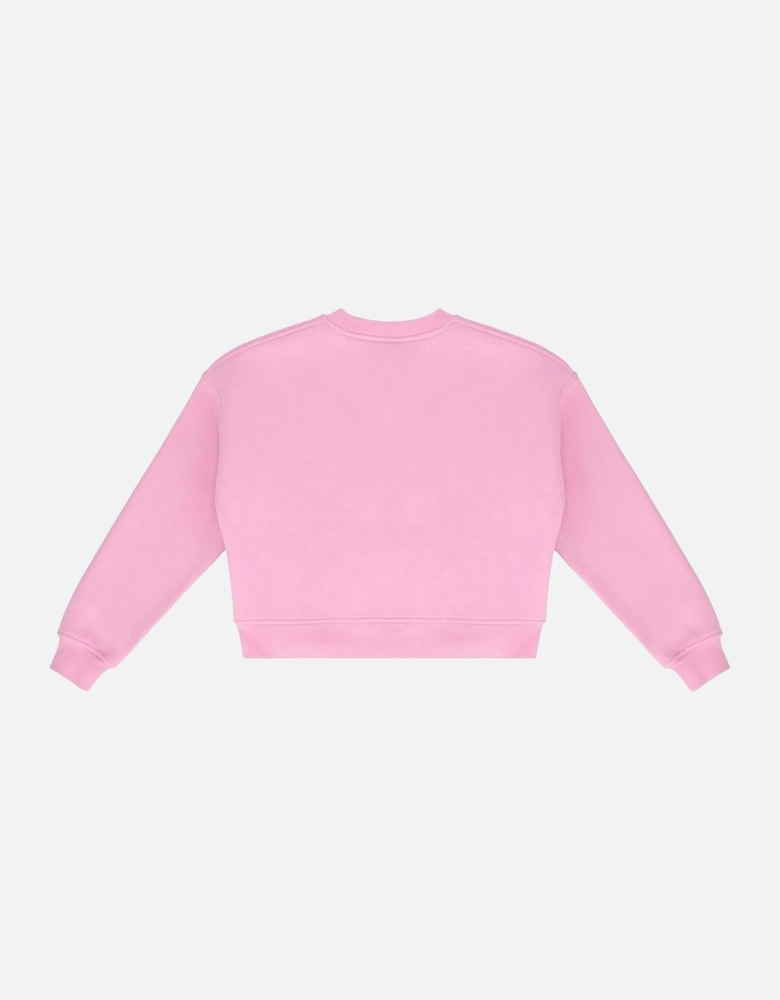 Womens/Ladies Tina Logo Crew Neck Crop Sweatshirt