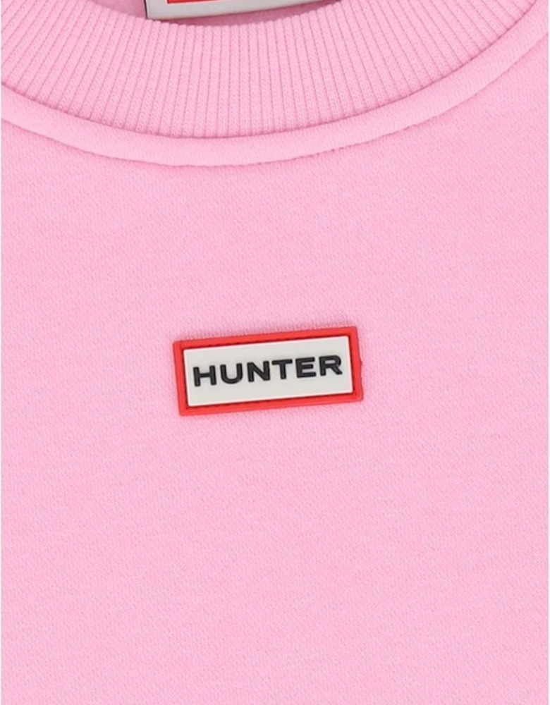 Womens/Ladies Tina Logo Crew Neck Crop Sweatshirt