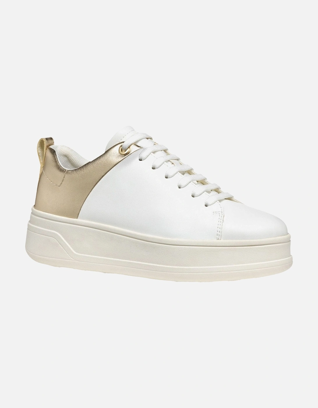 Geox Women's White / D Spherica Ecub 2 Trainers - : 3 Size 3 Uk