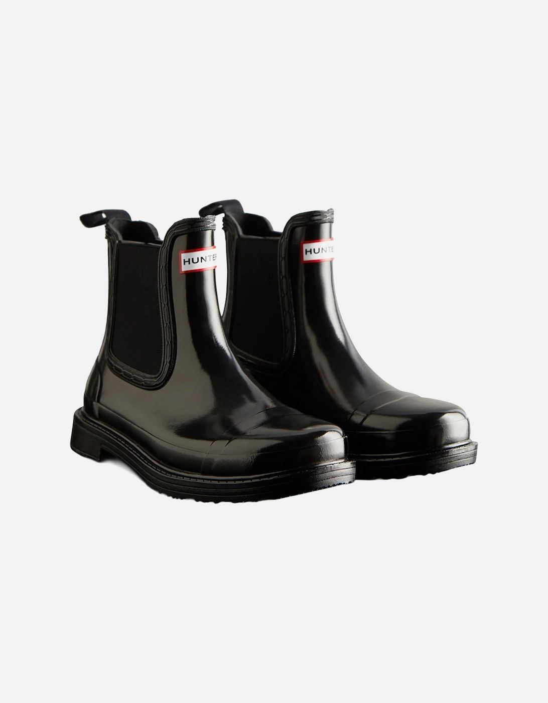 Womens/Ladies Commando Gloss Chelsea Boots, 5 of 4
