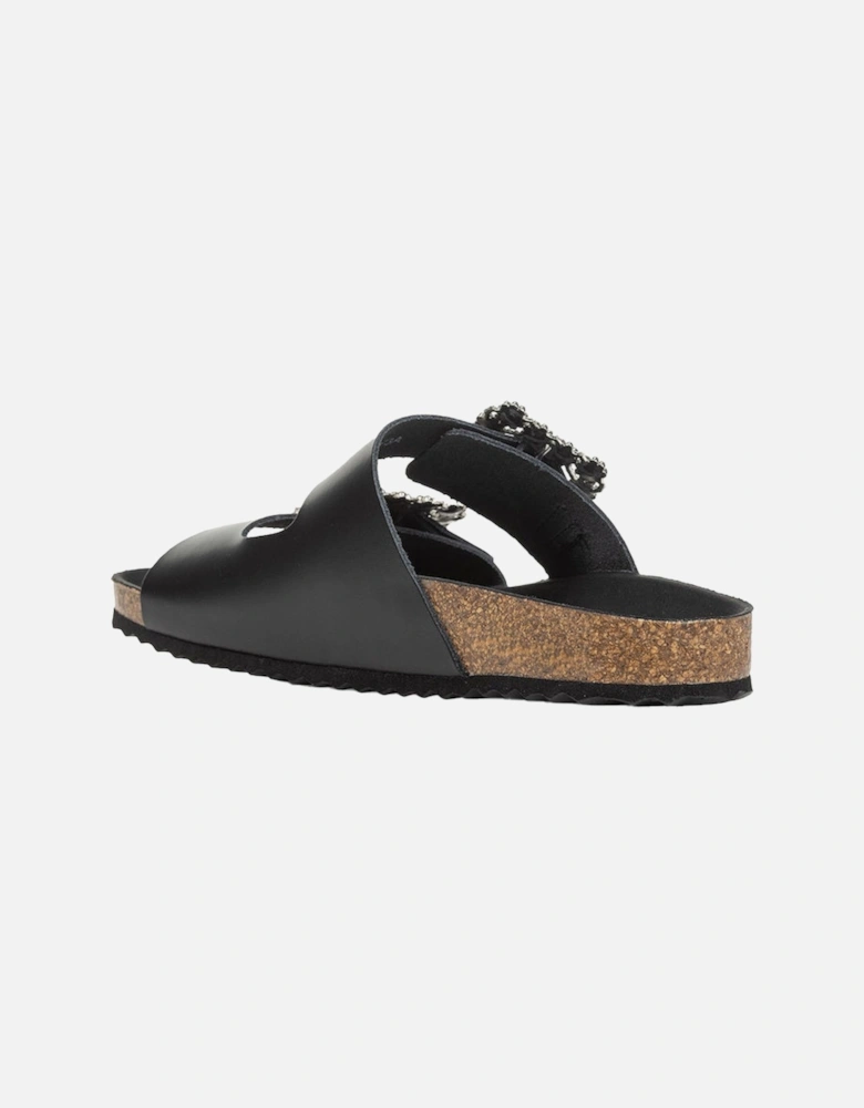 Womens/Ladies D Brionia R Grain Leather Sandals