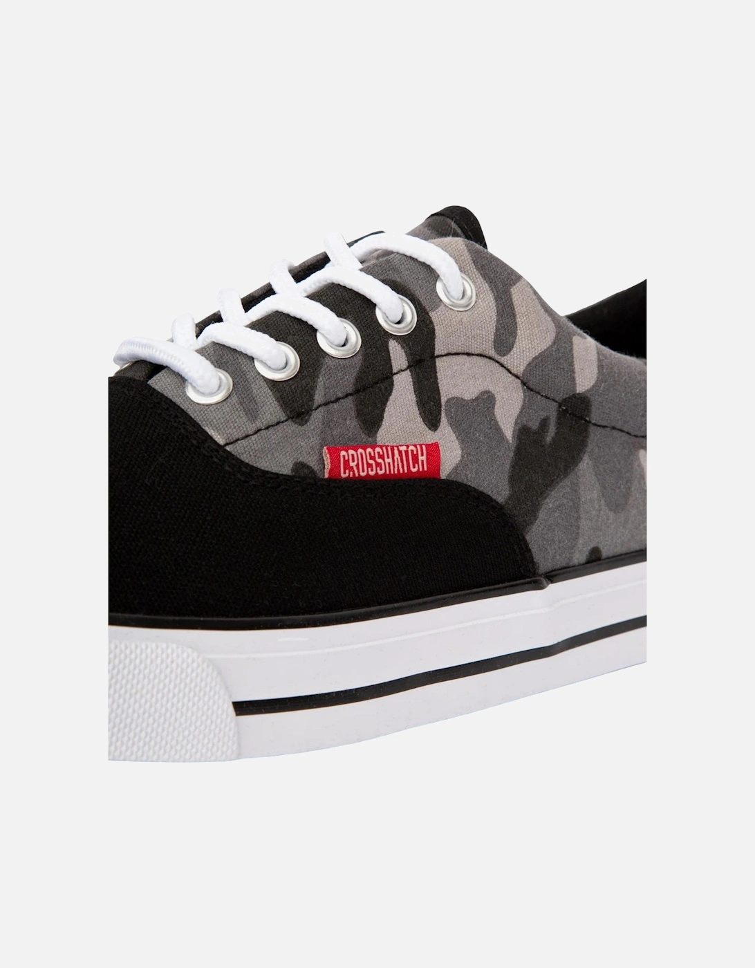 Mens Skywalk Camo Canvas Trainers