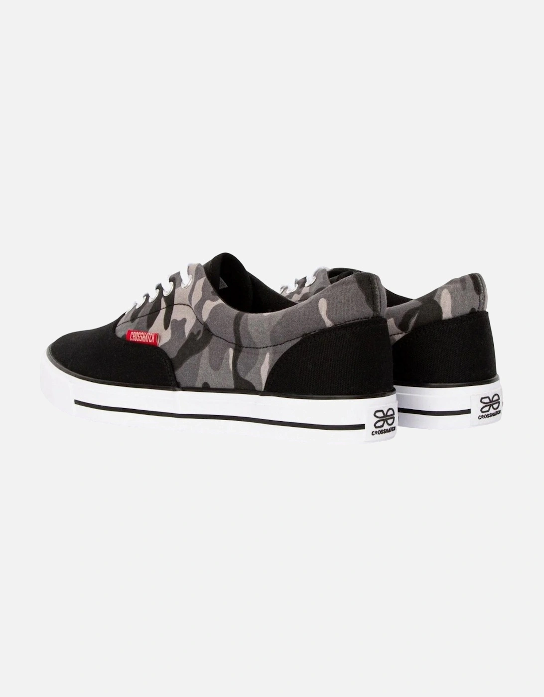 Mens Skywalk Camo Canvas Trainers