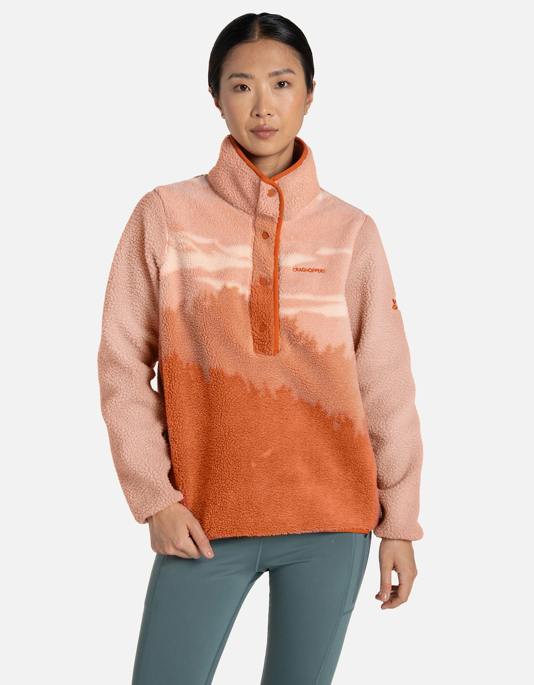 Womens/Ladies Rosemary Landscape Overhead Fleece Top, 4 of 3