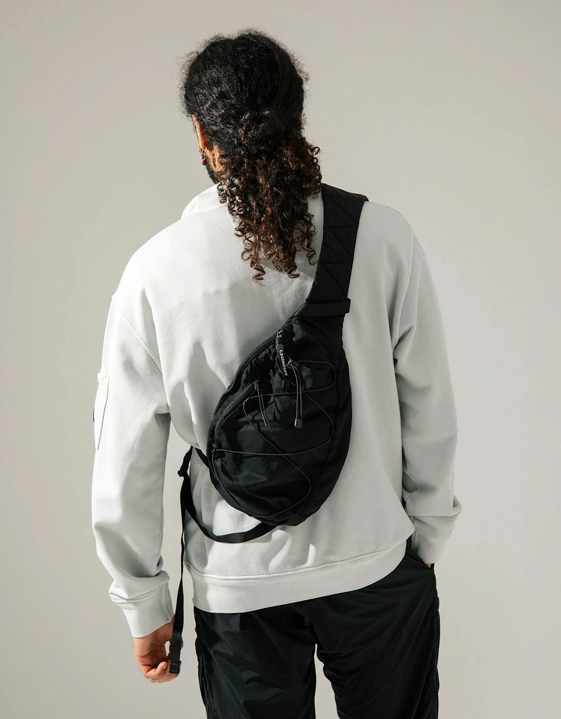 Nylon B Crossbody Rucksack