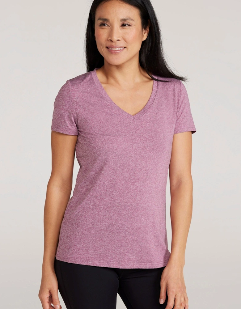 Womens/Ladies Vitality V Neck T-Shirt