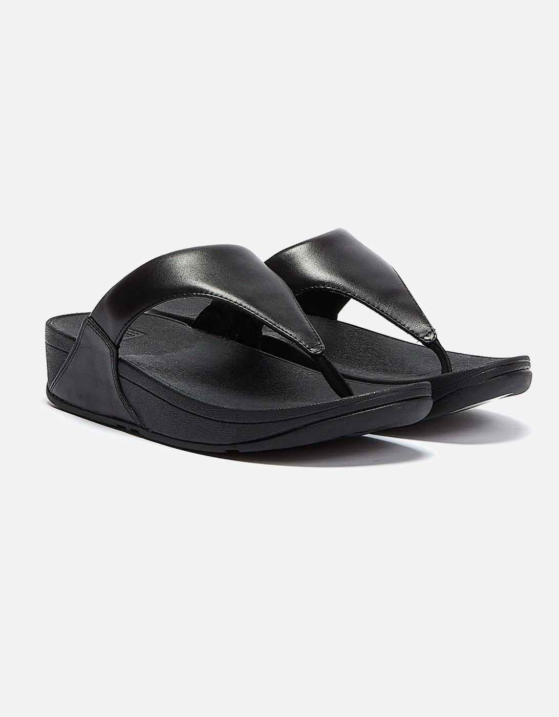 Womens Black Lulu Sandals, 7 of 6