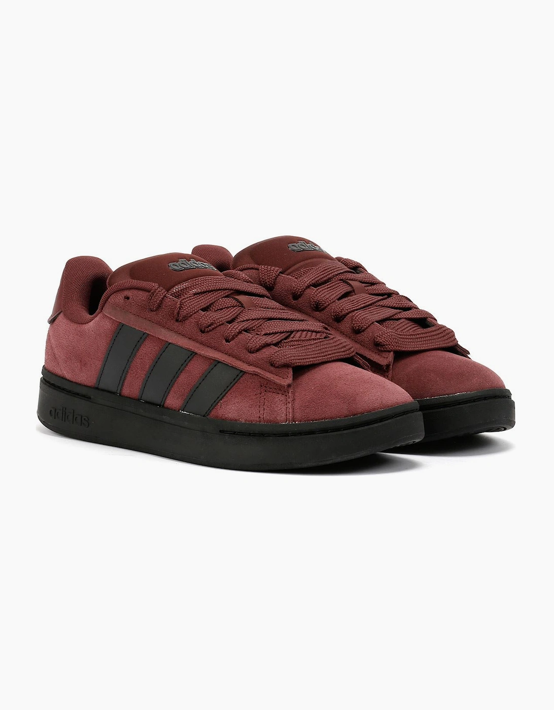 Adidas Men's Brown Grand Court Alpha 00S /Black Trainers - : 7.5 Size 7.5