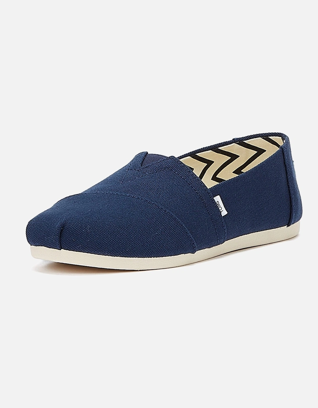 Alpargata Cotton Canvas Womens Navy Espadrilles