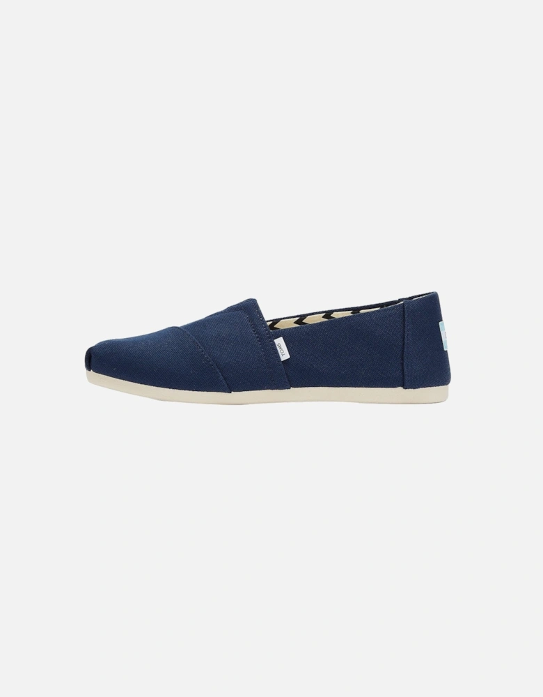 Alpargata Cotton Canvas Womens Navy Espadrilles