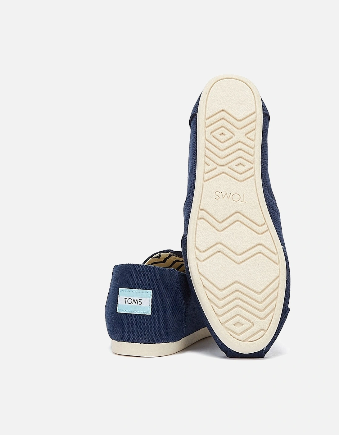 Alpargata Cotton Canvas Womens Navy Espadrilles