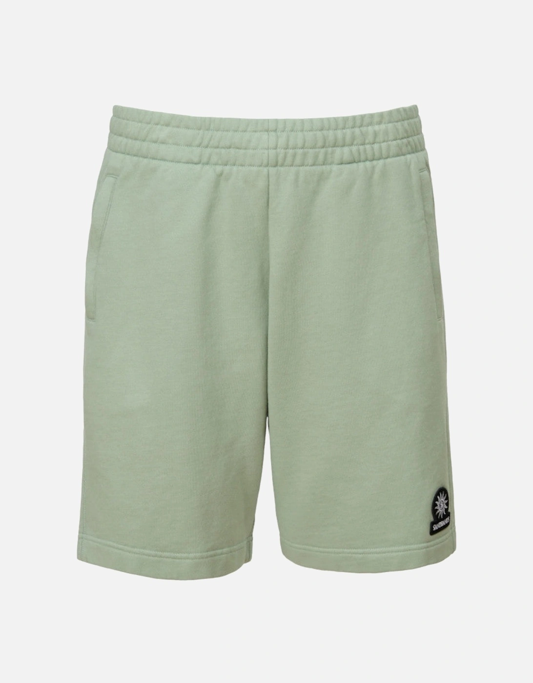 Badge Logo Sweatshorts Sage, 3 of 2