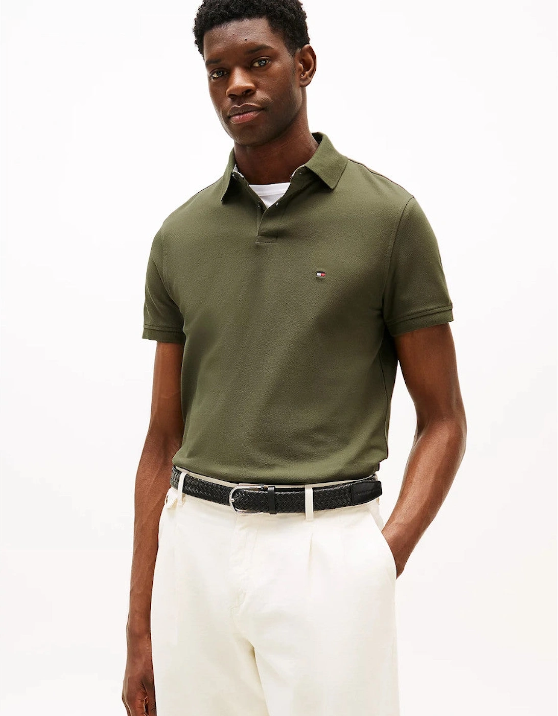 Core 1985 Reg Polo Shirt RBN Army Green