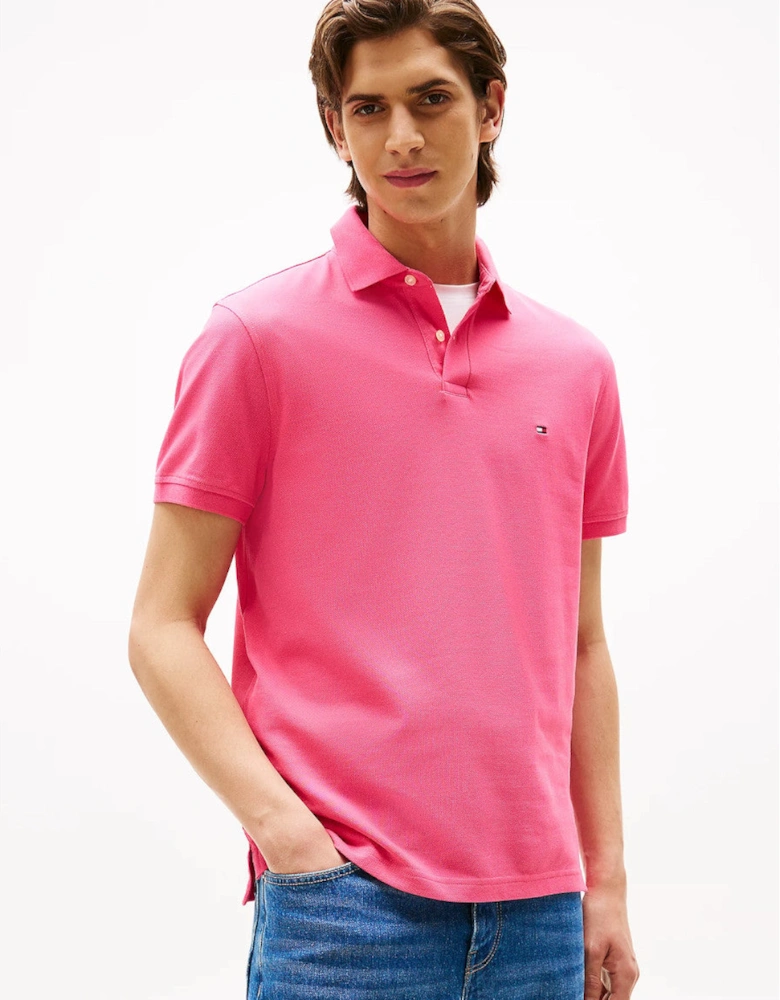 Core 1985 Reg Polo Shirt THW Pink Alert