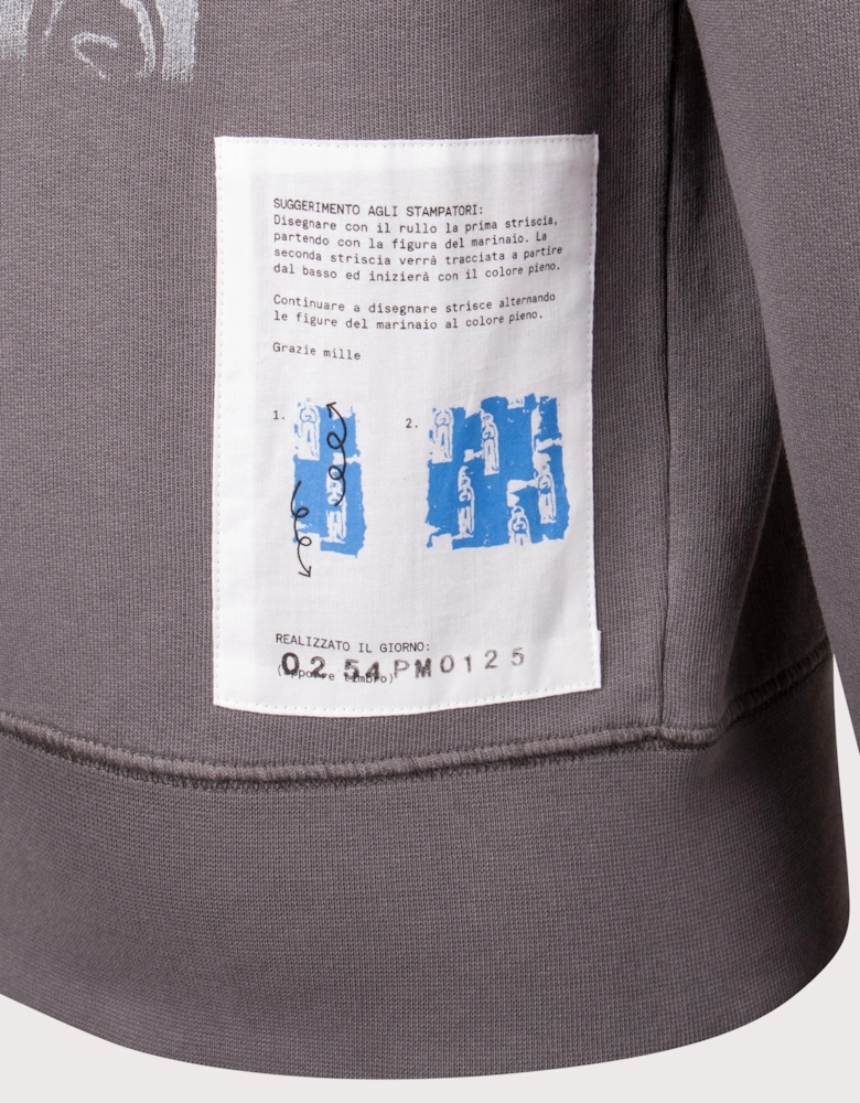 Chest Graphic Hoodie