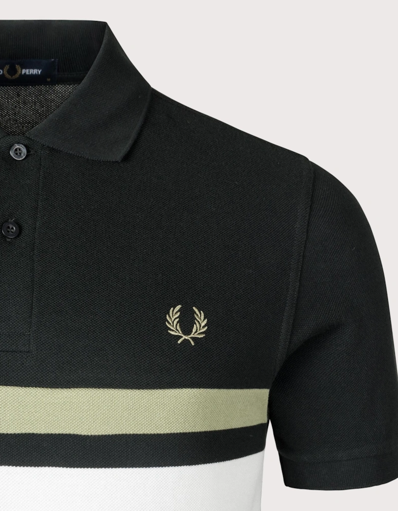 Panelled Polo Shirt