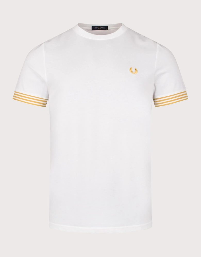 Striped Cuff T-Shirt