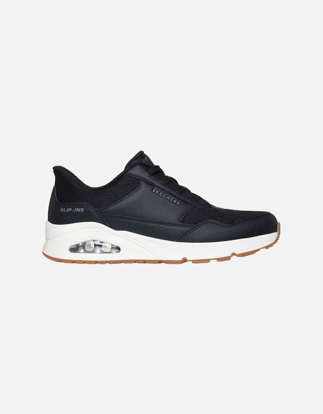 UNO - BANKSIA Mens Trainers Black, 2 of 1