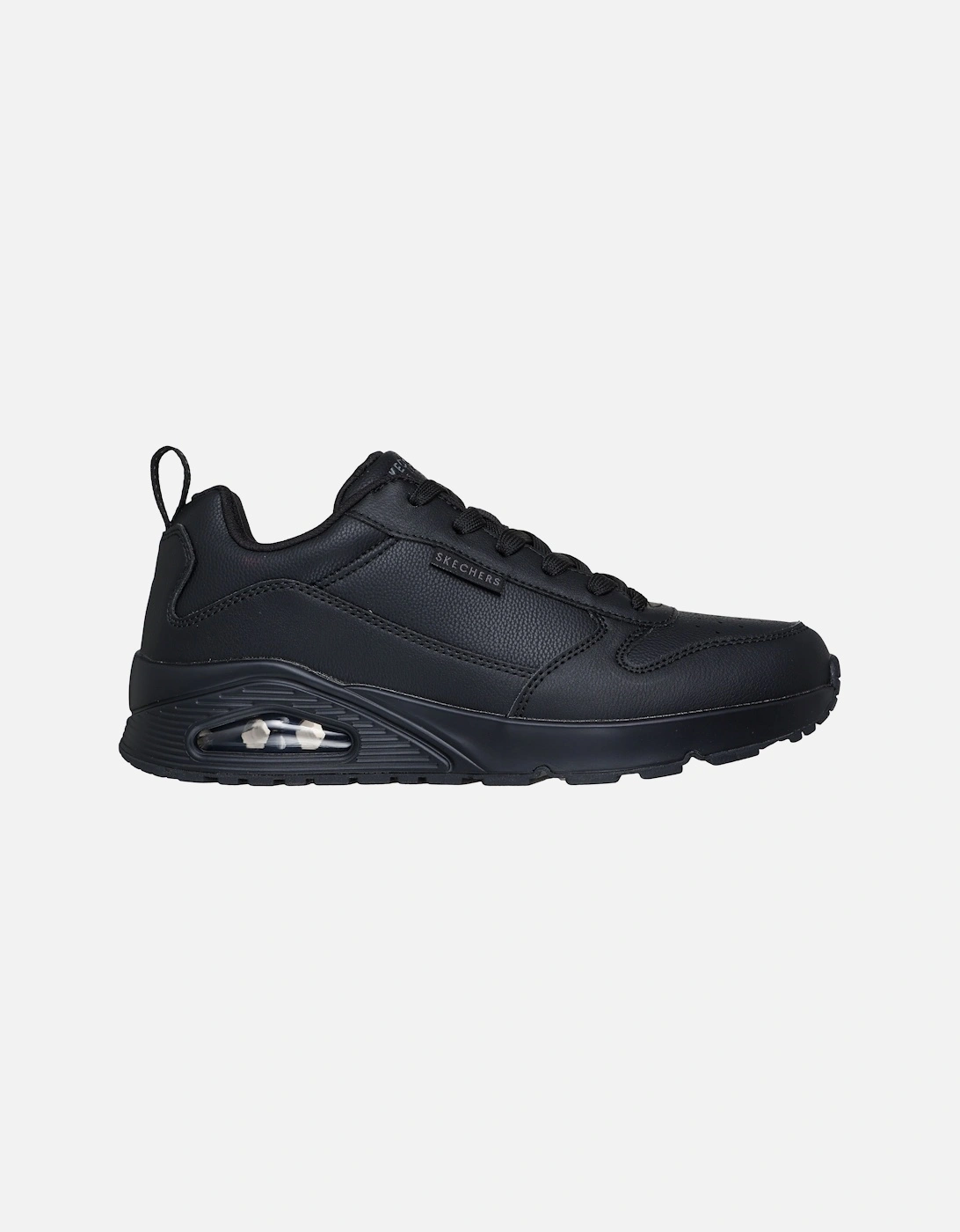 UNO - ALDER Mens Trainers Black, 2 of 1