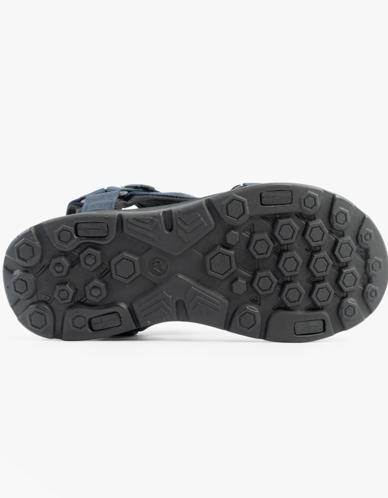 TREK Mens Sandals Navy
