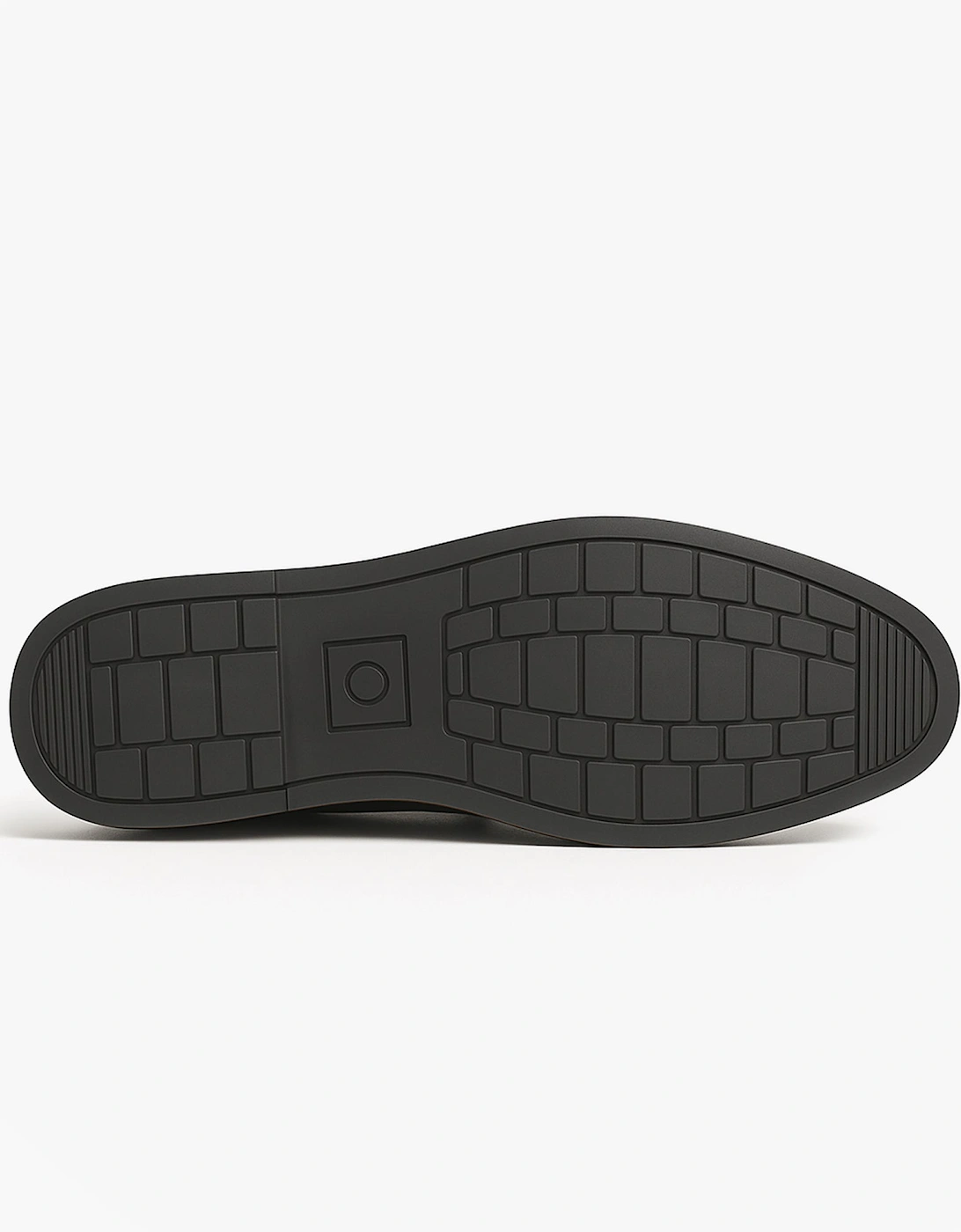 CALEB Mens Nubuck Chukka Boots Black