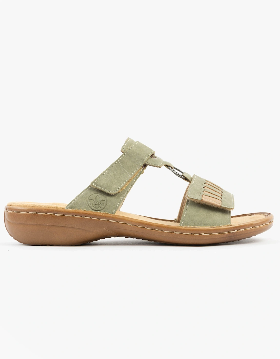 60881-52 Womens Sandals Green, 7 of 6