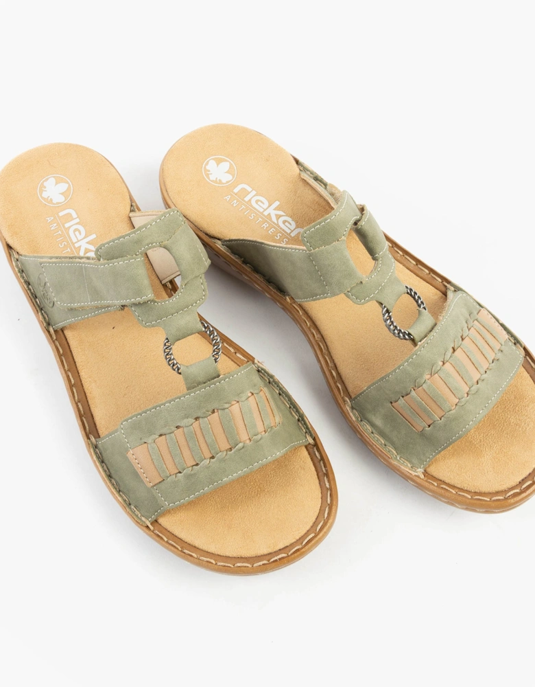 60881-52 Womens Sandals Green