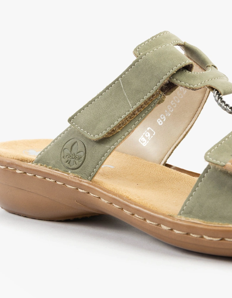 60881-52 Womens Sandals Green