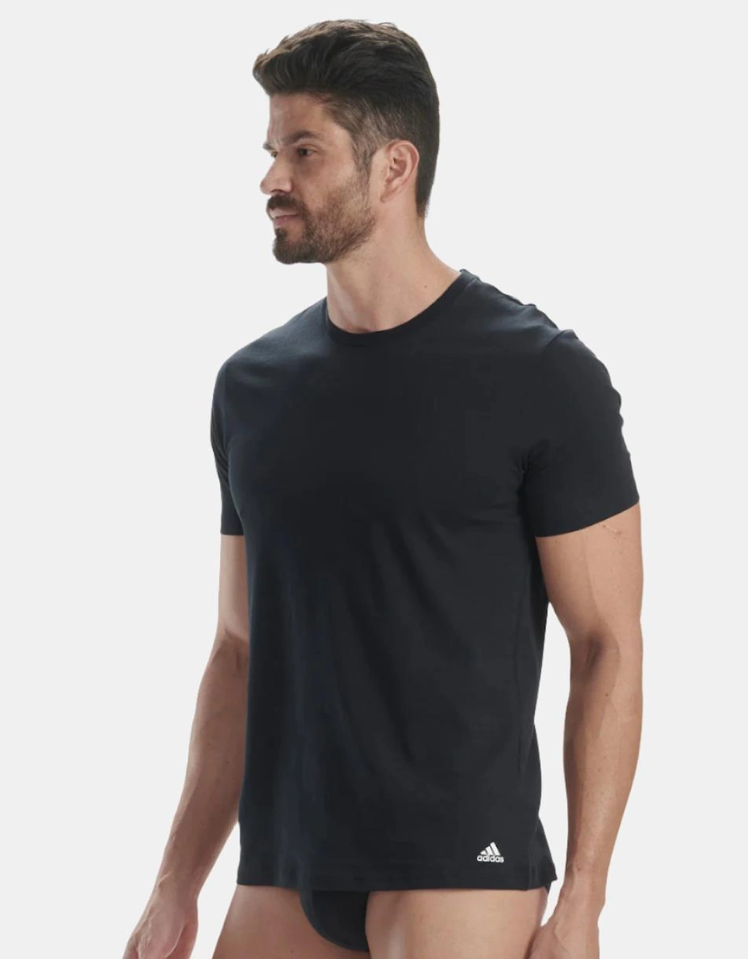 Active Flex Cotton 3 Pack Men's Crew Neck T-Shirt, 2 of 1