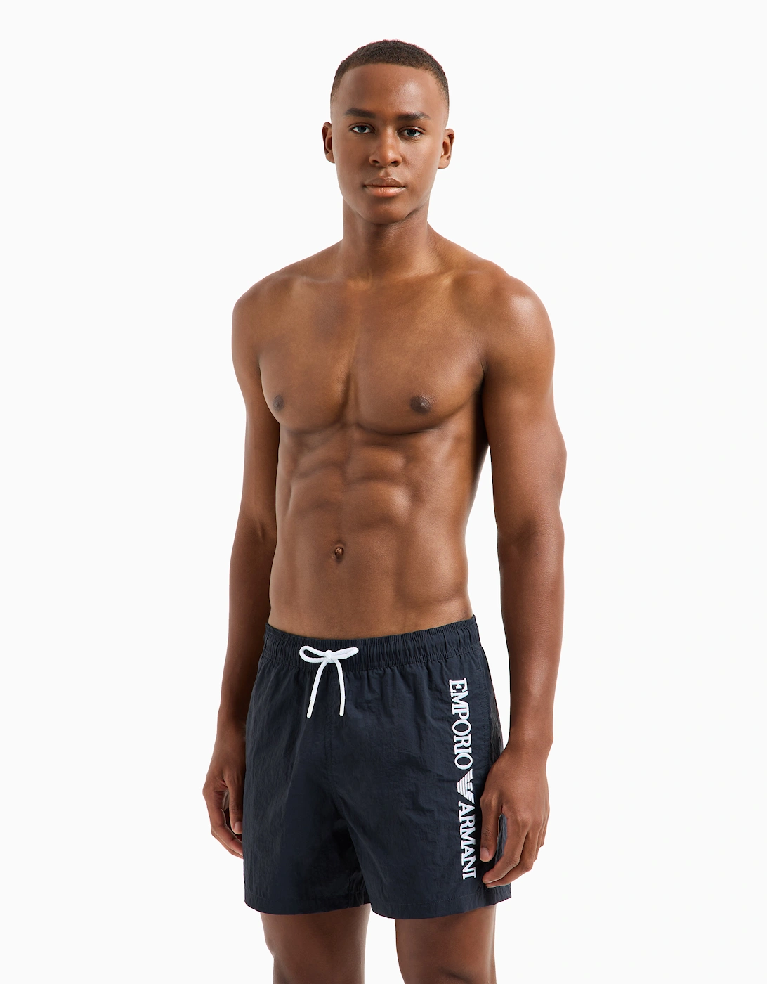 Emporio Armani Men's Navy Swim Trunk - : 33/32/32 M
