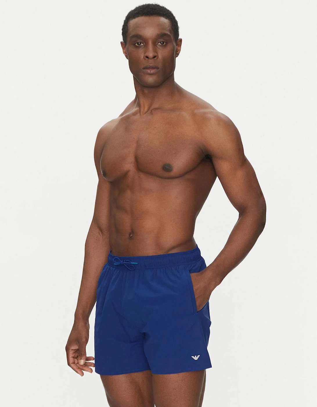 Emporio Armani Men's Navy Swim Trunk - : M
