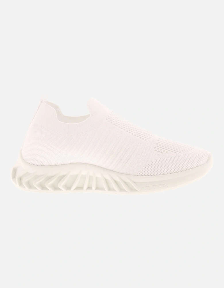 Womens Chunky Trainers Sky Slip On white UK Size