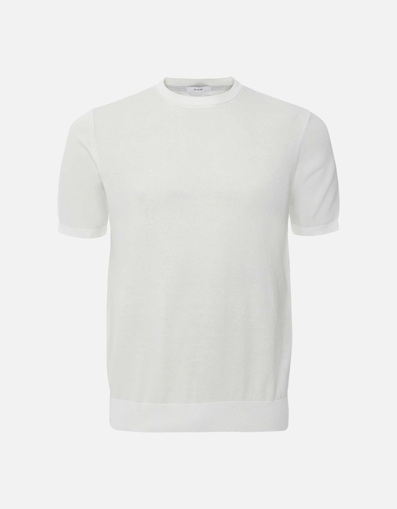 Knitted Crew Neck T-Shirt