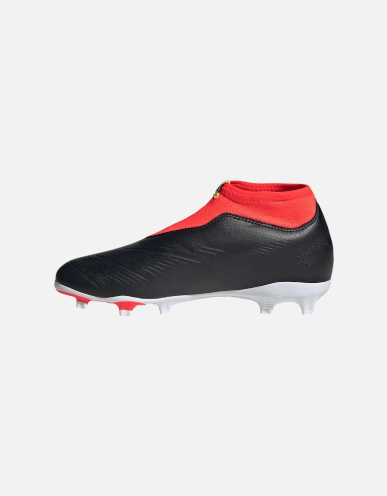 Juniors Predator League Laceless FG Football Boots