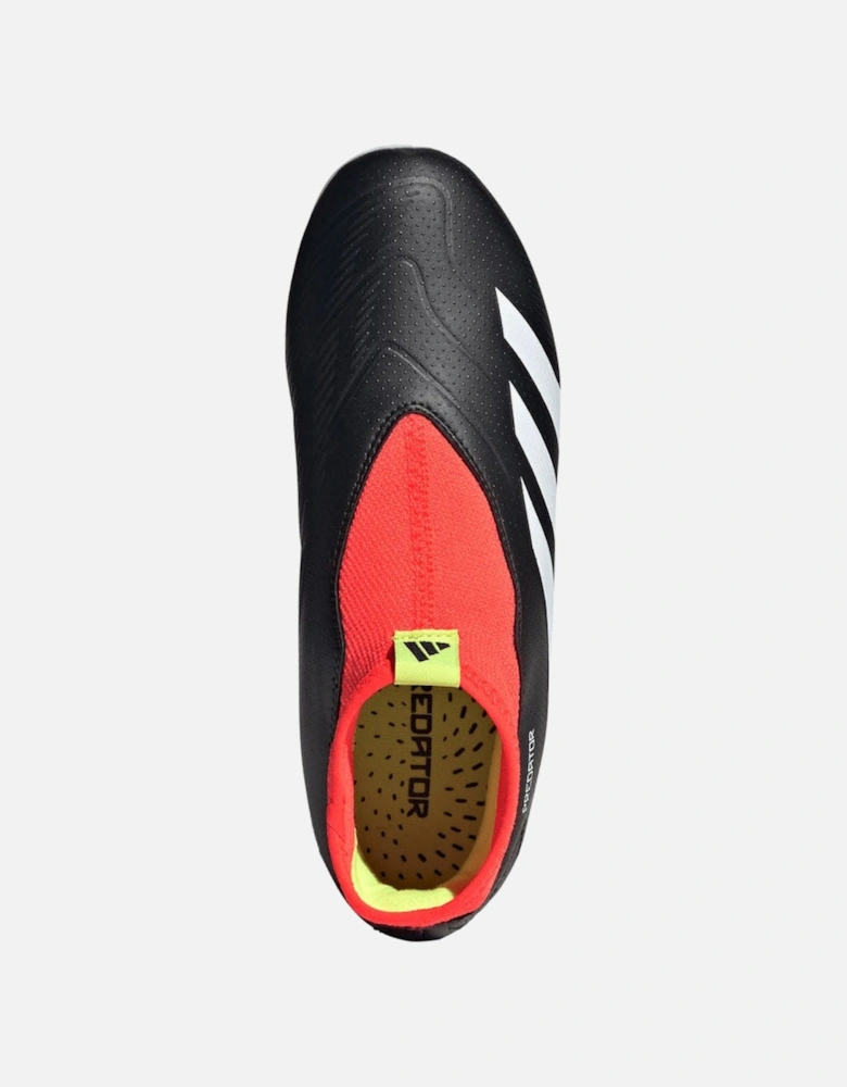 Juniors Predator League Laceless FG Football Boots