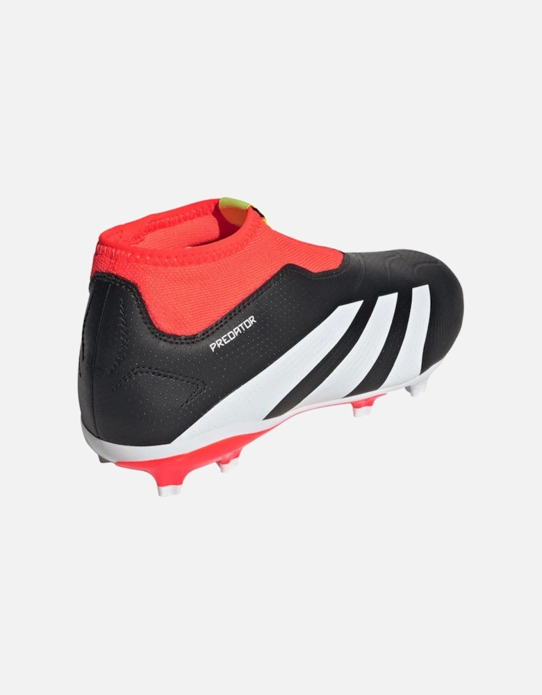 Juniors Predator League Laceless FG Football Boots