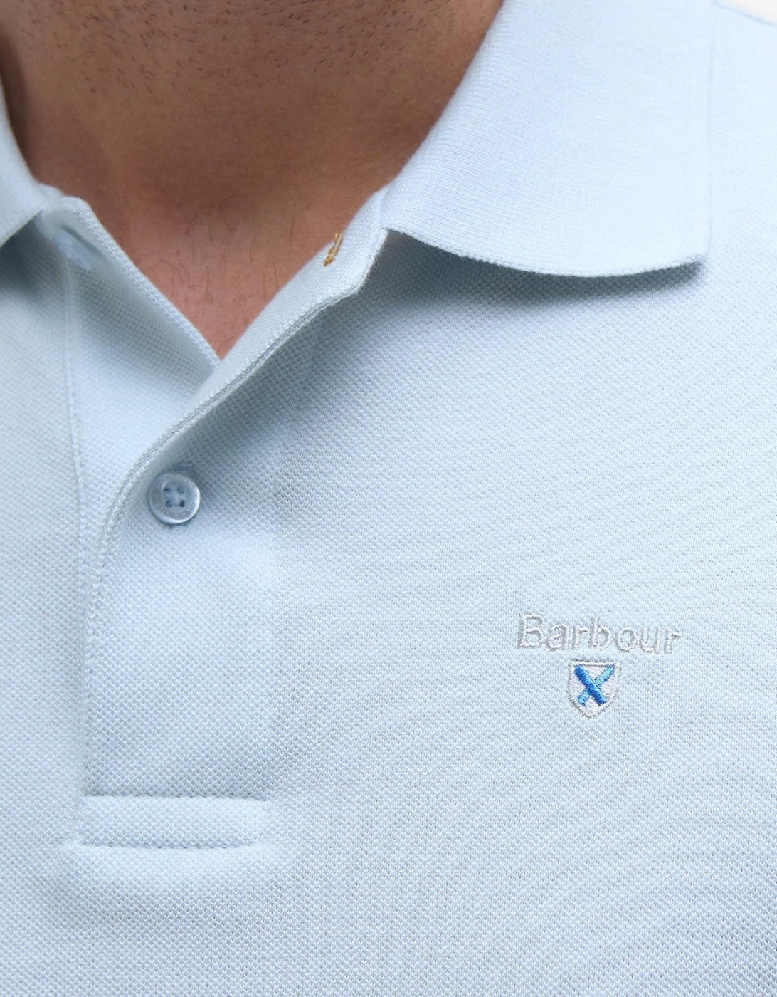 Sports Tailored Polo BU28 Bleached Blue