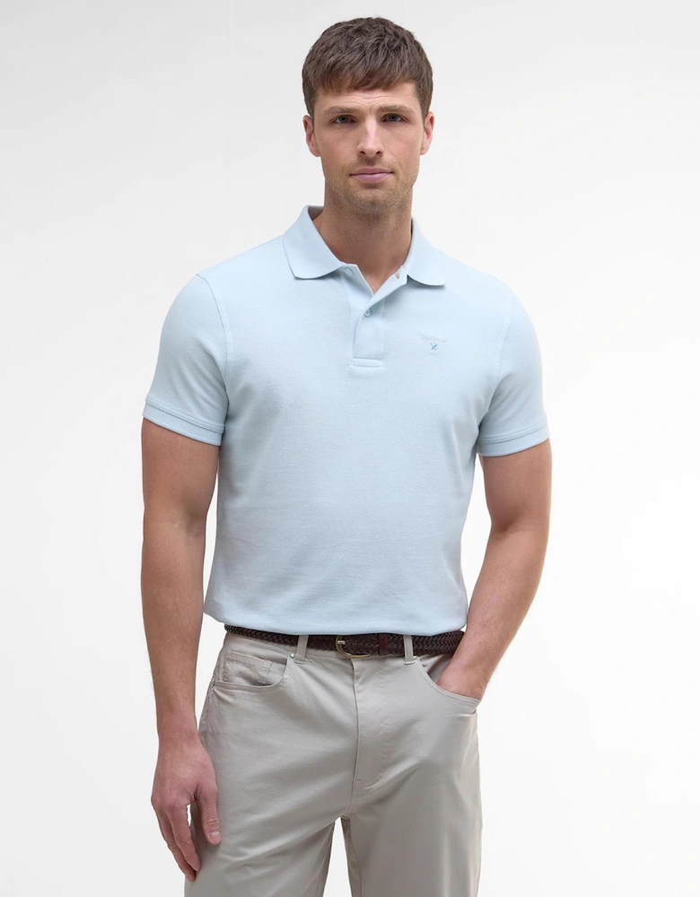 Sports Tailored Polo BU28 Bleached Blue