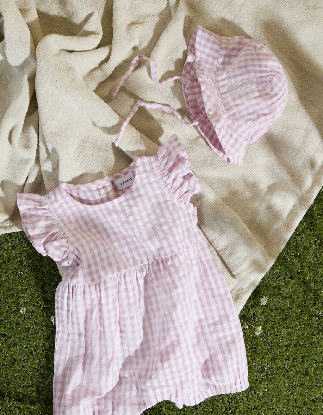 Baby Girl's Halmi Sunsuit Cameo Pink